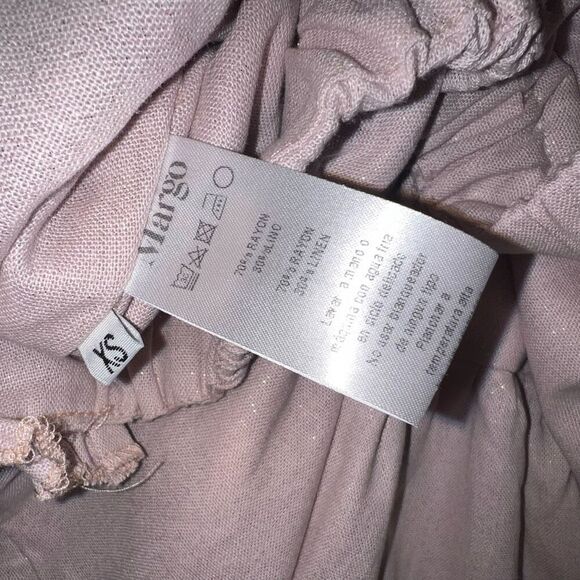 Margo Baridon x Anthropologie Ruffle Accented Halter Tie Maxi Dress, Women’s XS - Picture 6 of 14